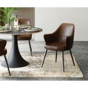 Tapis Kelim Pop Beige Kare Design