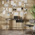 Chaise de bureau pivotante Dottore noir Kare Design
