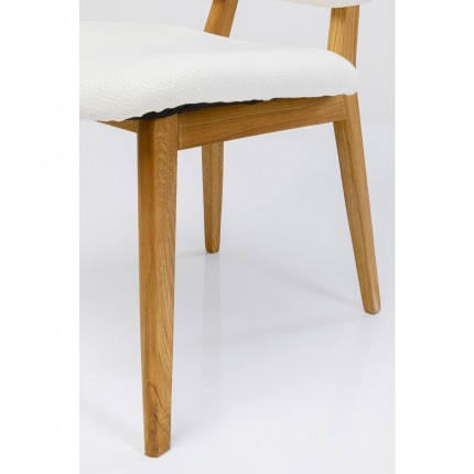 Chaise Garda blanche Kare Design