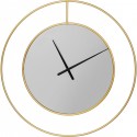 Horloge murale Magnificent dorée 90cm Kare Design