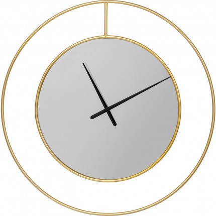 Horloge murale Magnificent dorée 90cm Kare Design