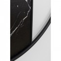Horloge murale Studio 61cm noire Kare Design