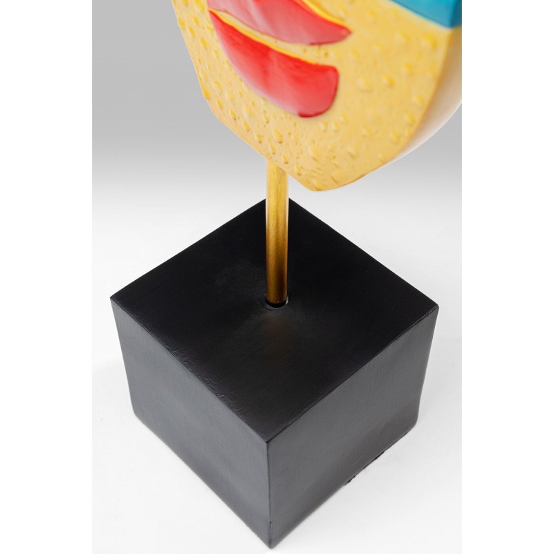 Objet décoratif Abstract Face Multicolour 52
