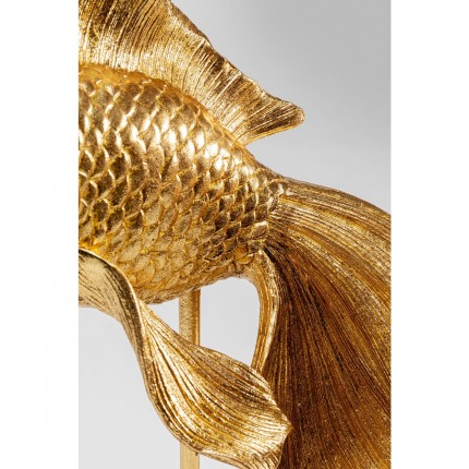 Déco poisson combattant doré 40cm Kare Design