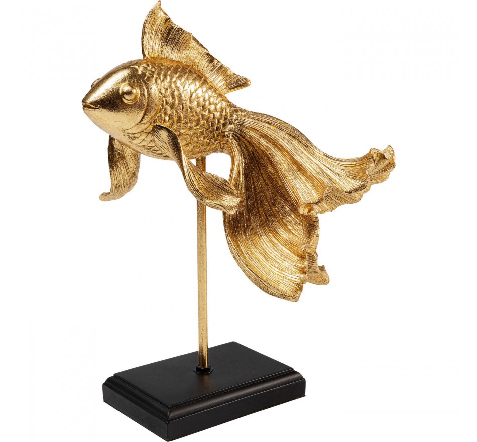 Déco poisson combattant doré 40cm Kare Design