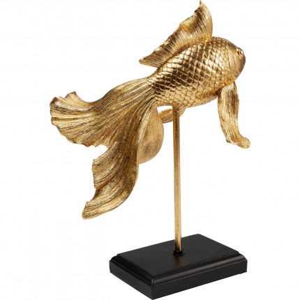 Déco poisson combattant doré 40cm Kare Design