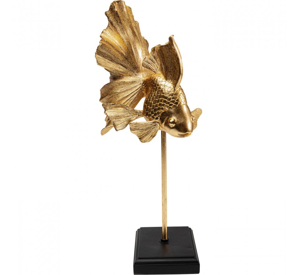 Déco poisson combattant doré 45cm Kare Design