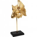 Déco poisson combattant doré 45cm Kare Design