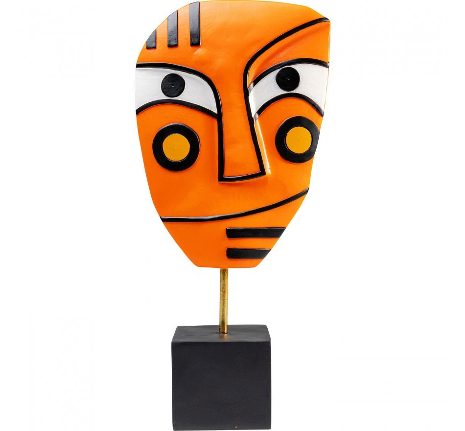 Déco visage orange Kare Design