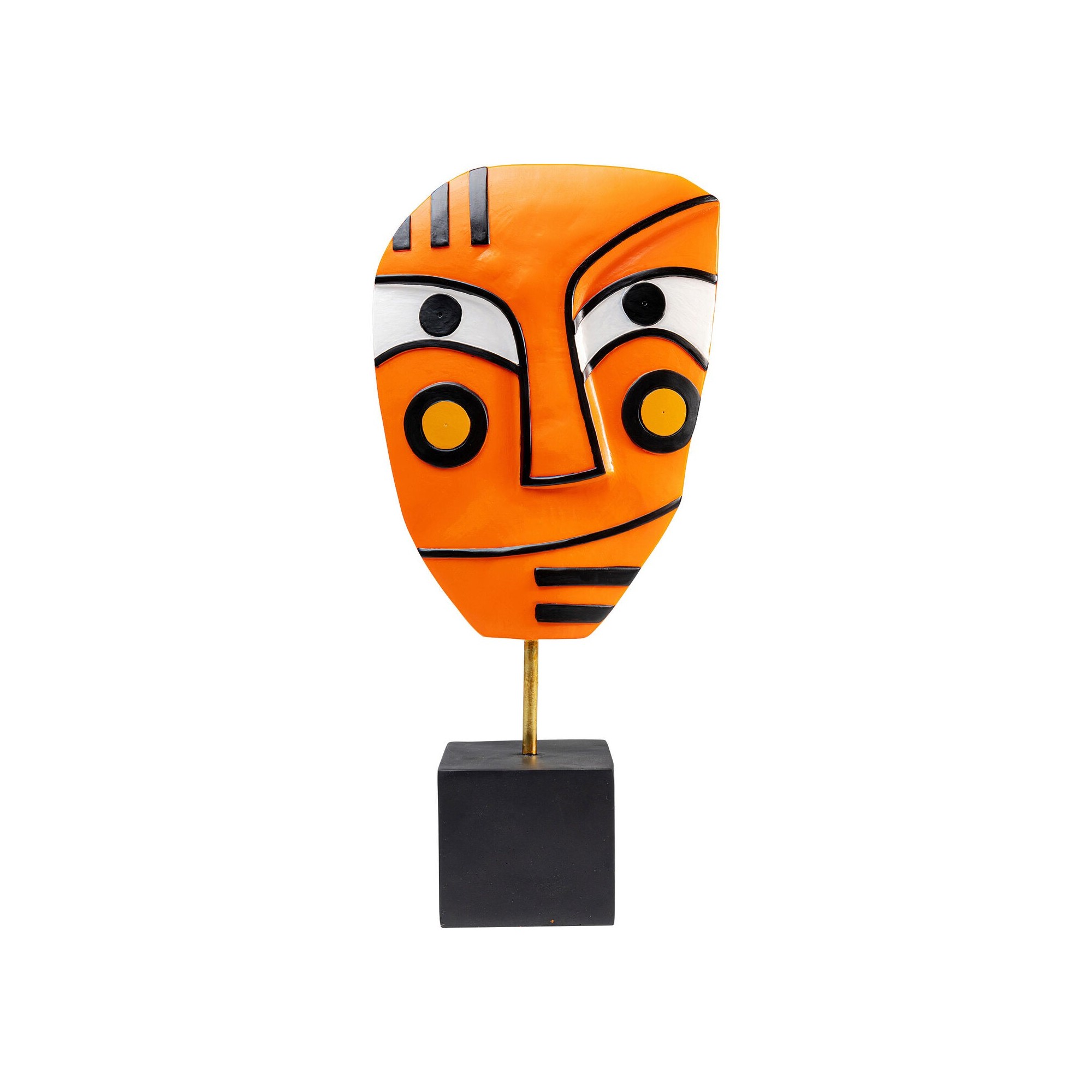 Déco visage orange Kare Design