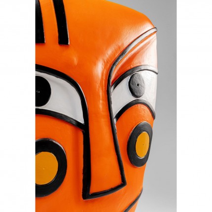Déco visage orange Kare Design