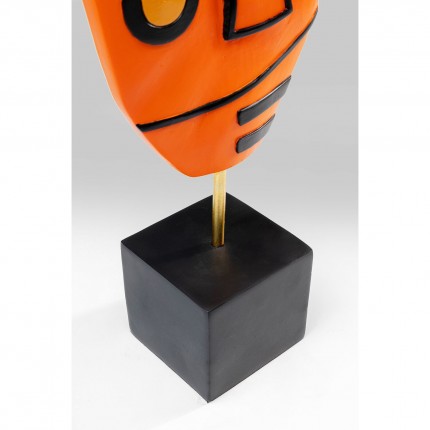 Déco visage orange Kare Design