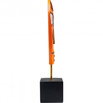 Déco visage orange Kare Design