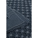 Plaid Classico bleu 200x150cm Kare Design