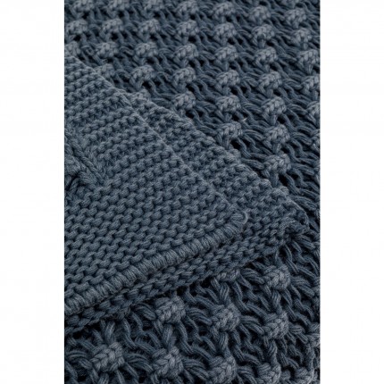 Plaid Classico bleu 200x150cm Kare Design