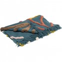 Plaid Fogli 200x150cm bleu Kare Design