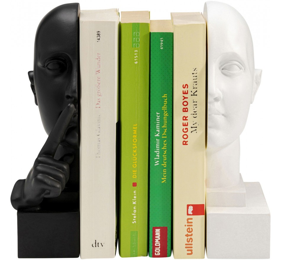 Serre-livres Volto secret set de 2 Kare Design