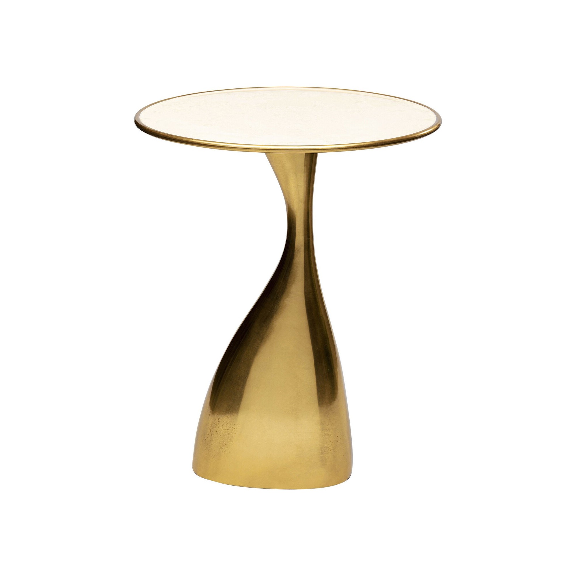 Table d'appoint Spacey dorée 36cm Kare Design