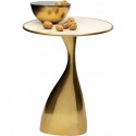 Table d'appoint Spacey dorée 36cm Kare Design