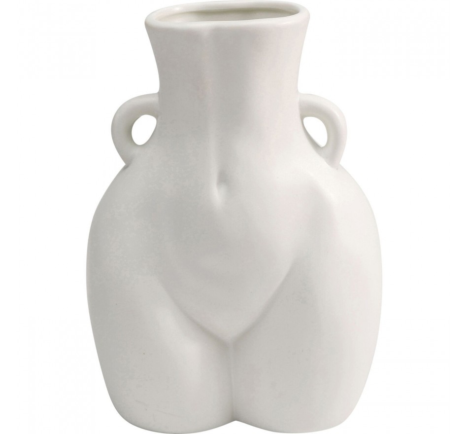 Vase Donna blanc 22cm Kare Design 