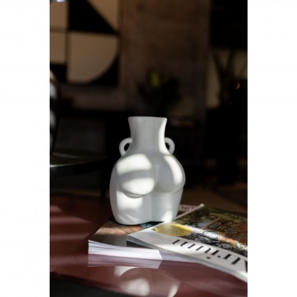 Vase Donna blanc 22cm Kare Design 