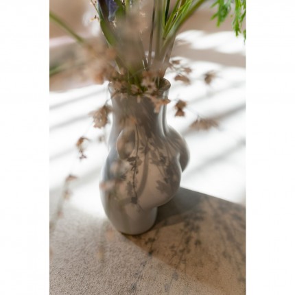 Vase Donna blanc 22cm Kare Design 