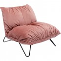Fauteuil Port Pino rose Kare Design