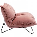 Fauteuil Port Pino rose Kare Design