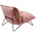 Fauteuil Port Pino rose Kare Design