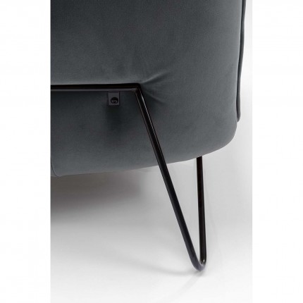 Fauteuil Port Pino gris Kare Design