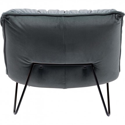 Fauteuil Port Pino gris Kare Design