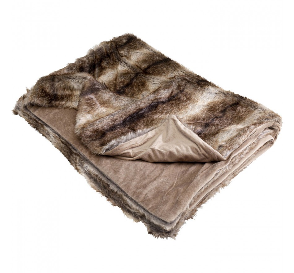 Plaid rayures 140x200cm Kare Design