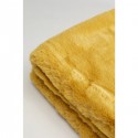 Plaid jaune 140x200cm Kare Design