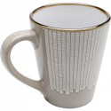 Mugs Amalia set de 4 gris Kare Design