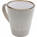 Mugs Amalia set de 4 gris Kare Design