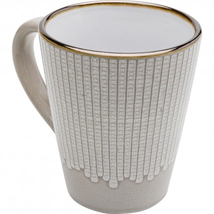 Mugs Amalia set de 4 gris Kare Design