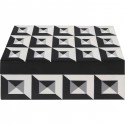 Boîte Jess noire et blanche Kare Design