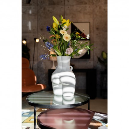 Vase Donna blanc 40cm Kare Design 