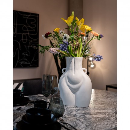 Vase Donna blanc 40cm Kare Design 
