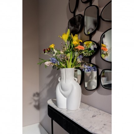 Vase Donna blanc 40cm Kare Design 