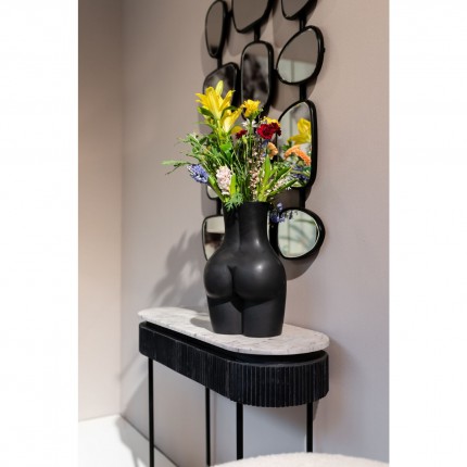 Vase Donna noir 40cm Kare Design 