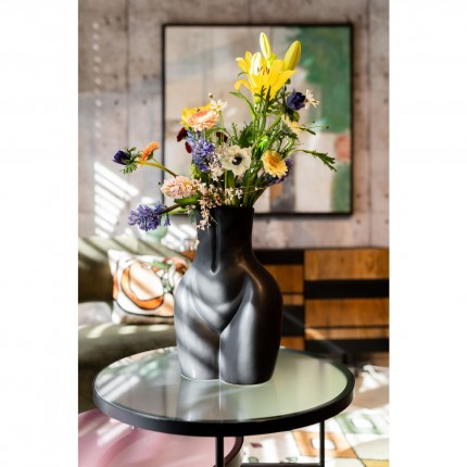 Vase Donna noir 40cm Kare Design 