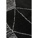 Tapis Opaco Net 240x170cm noir et blanc Kare Design