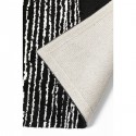 Tapis Opaco Net 240x170cm noir et blanc Kare Design