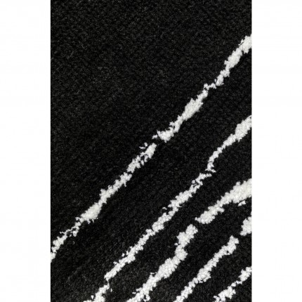 Tapis Opaco Net 240x170cm noir et blanc Kare Design