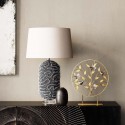 Déco oiseaux chantant dorés 38cm Kare Design