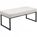 Banc Smart Boucle 90x40cm crème Kare Design