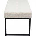 Banc Smart Boucle 90x40cm crème Kare Design