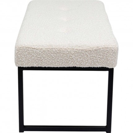 Banc Smart Boucle 90x40cm crème Kare Design