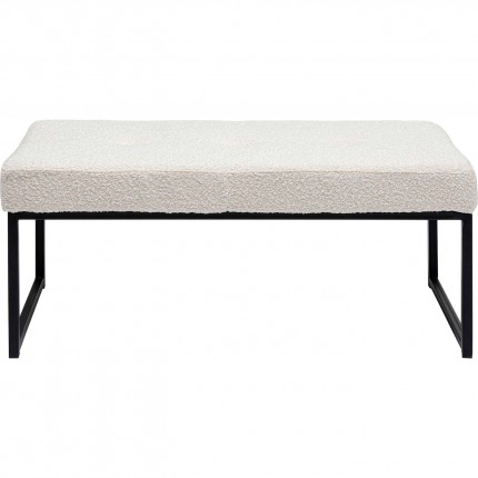 Banc Smart Boucle 90x40cm crème Kare Design